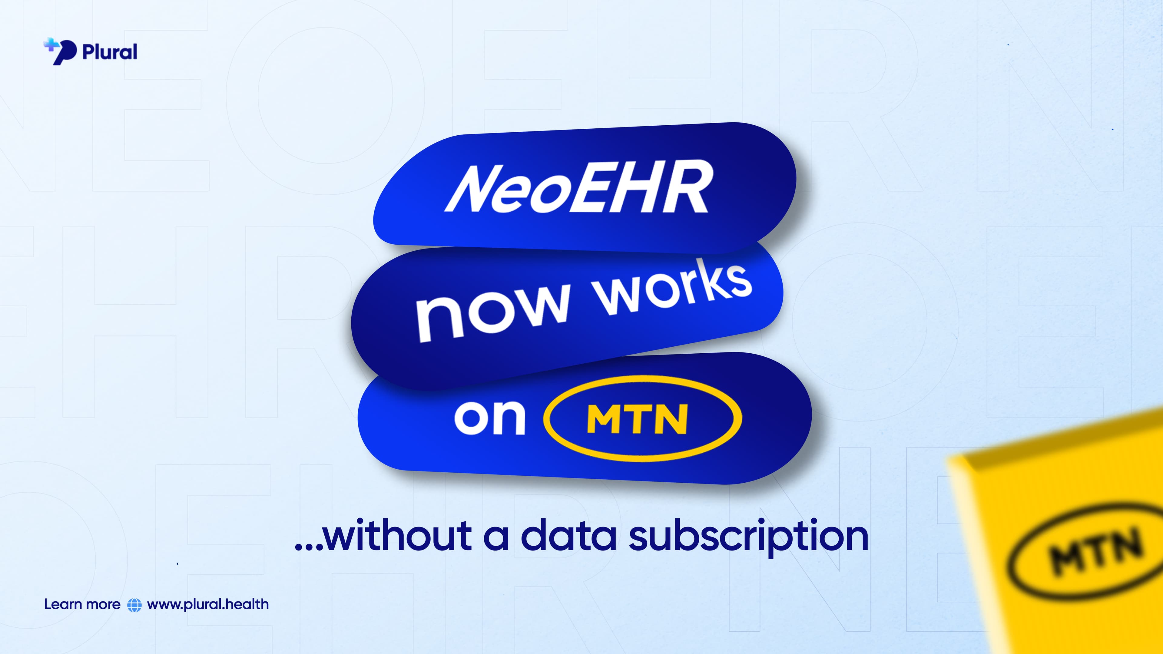 NeoEHR Now Works on MTN — No Data Subscription Required